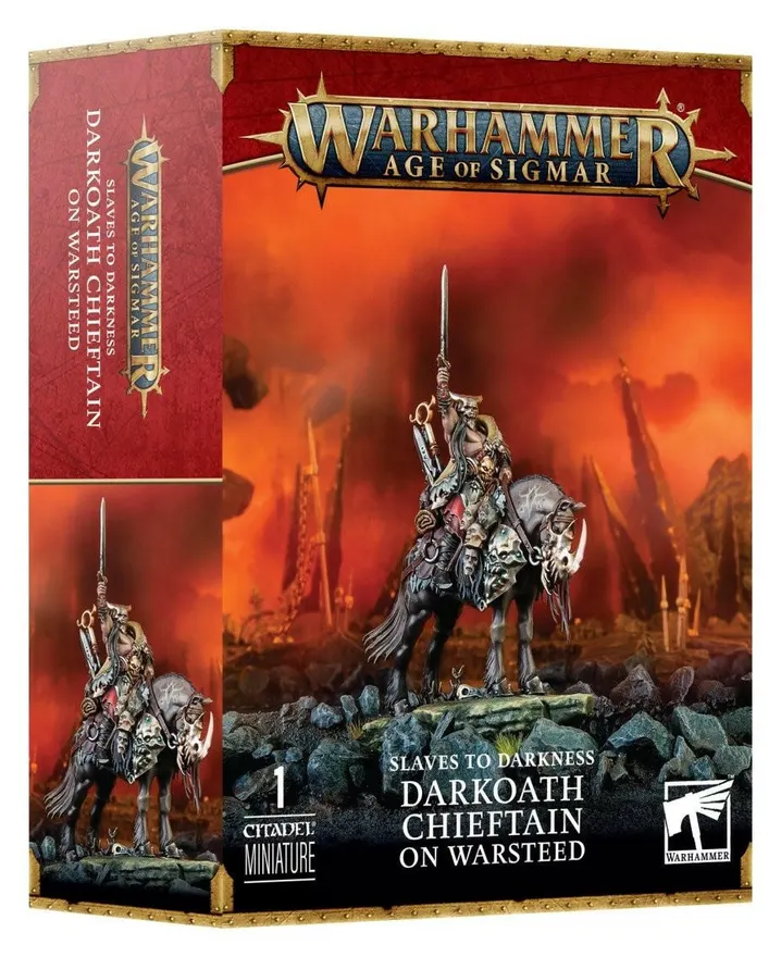 Slaves to Darkness: Darkoath Chieftain on Warsteed