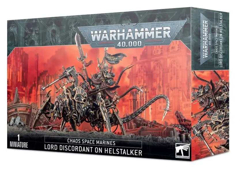 Chaos Space Marines: Lord Discordant on Helstalker