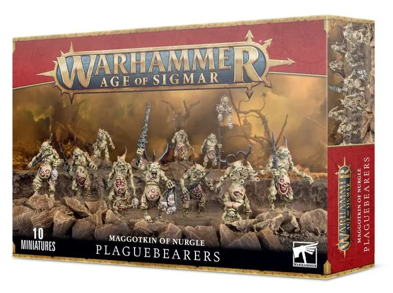 Maggotkin of Nurgle: Plaguebearers