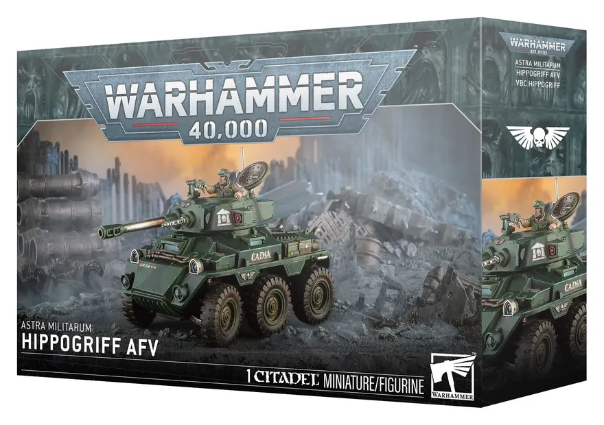 AFV HIPPOGRIFF miniatura ASTRA MILITARUM warhammer 40k CITADEL età 12+