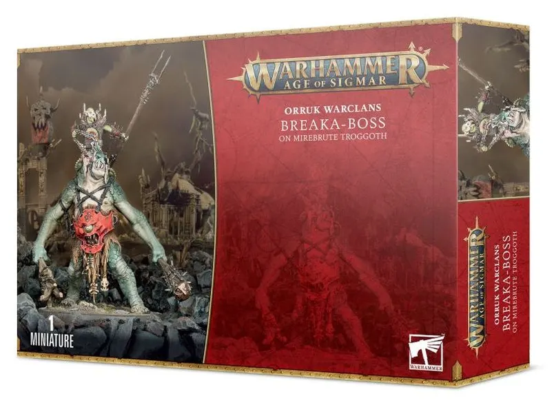 Orruk Warclans: Breaka-Boss on Mirebrute Troggoth