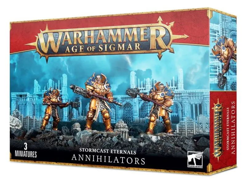 Age of Sigmar Stormcast Eternals Annihilators x3
