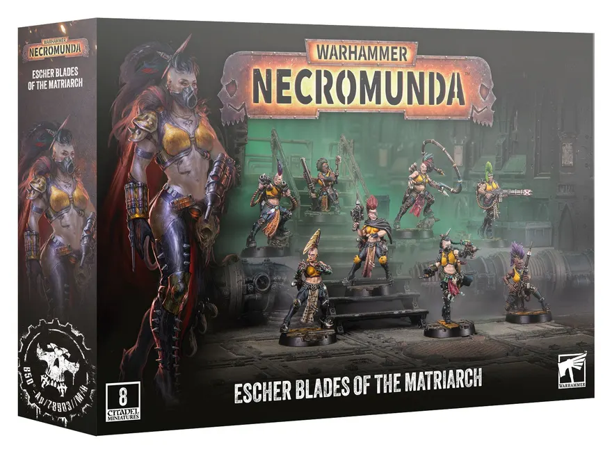 GW Necromunda Escher Blades of the Matriarch