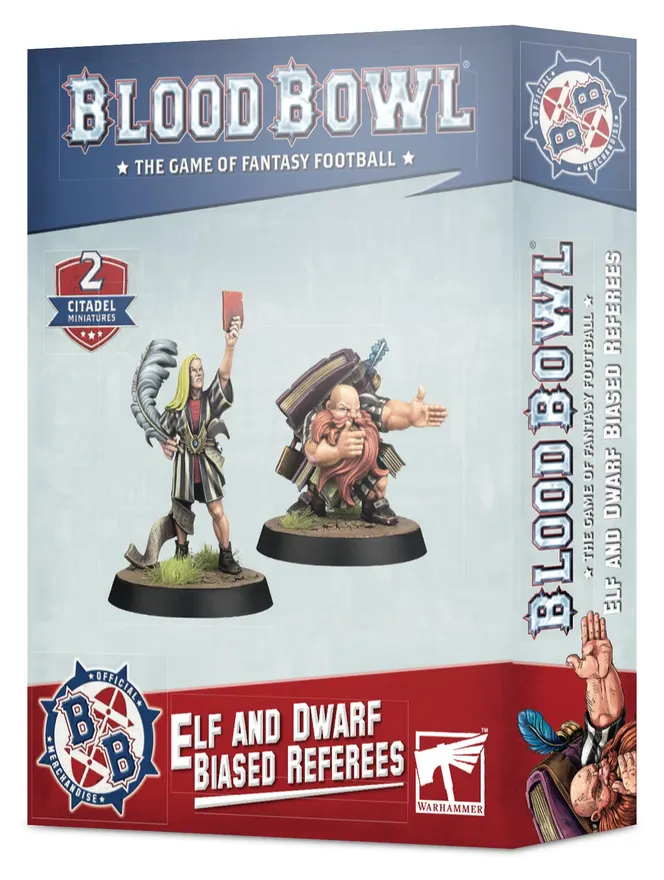 BLOOD BOWL ELF AND DWARF BIASED REFEREES