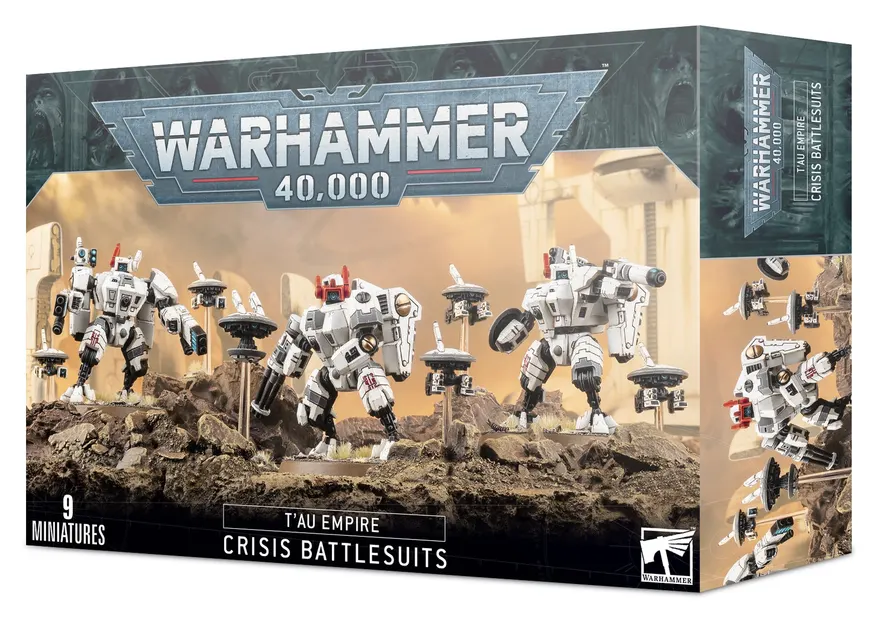 T'au Empire Crisis Battlesuits