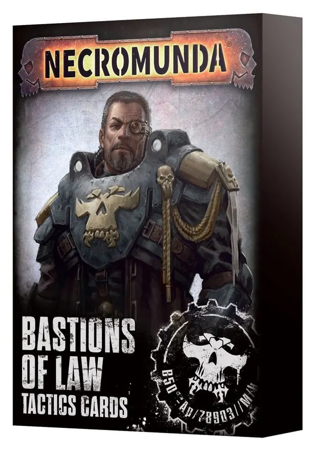 Necromunda:Bastions Of Law Tactics Cards