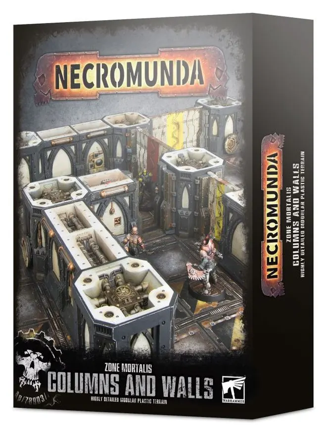 Necromunda Zone Mortalis Columns and Walls