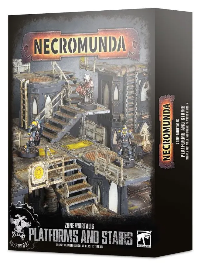 Necromunda: Zone Mortalis - Platforms and Stairs