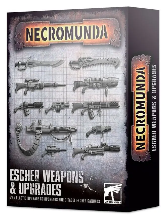 Necromunda: Escher Weapons & Upgrades