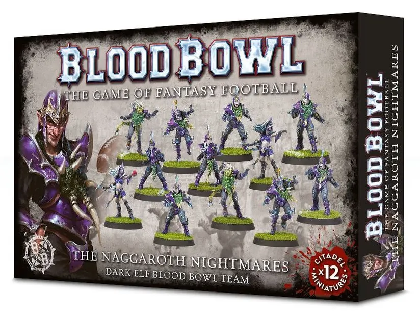 Blood Bowl: Dark Elf Team