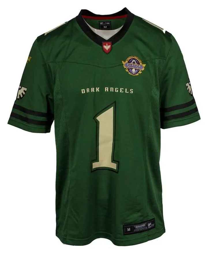 Warhammer 40,000 Sports Jersey Shirt Dark Angels