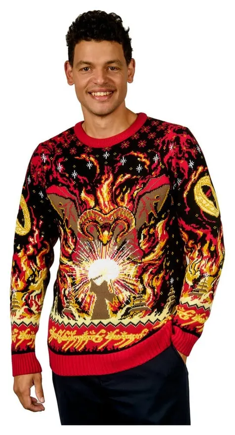 Lord of the Rings jultröja Balrog storlek XXL