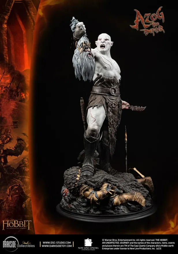 The Hobbit MS Series Staty 1/3 Azog The Defiler John Howe Signature Edition 90 cm