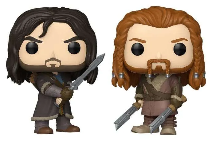 The Hobbit POP! Vinylfigurer 2-pack Kili & Fili 10 cm