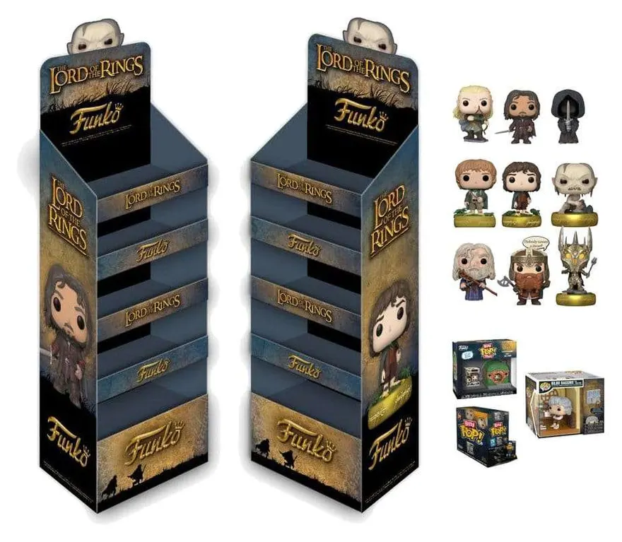 The Lord of the Rings POP! Vinyl Figures FSDU-assortiment (90)
