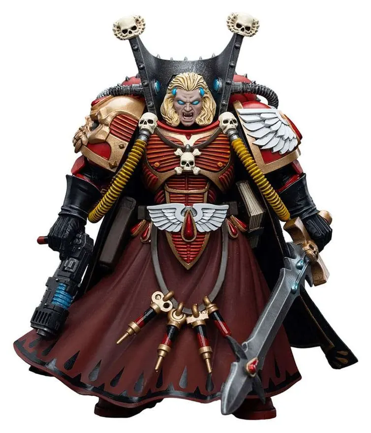 Warhammer 40k Actionfigur i skala 1/18 - Blood Angels Mephiston, 12 cm hög