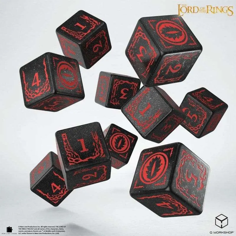 The Lord of the Rings: 10 D6-tärningar Mordor