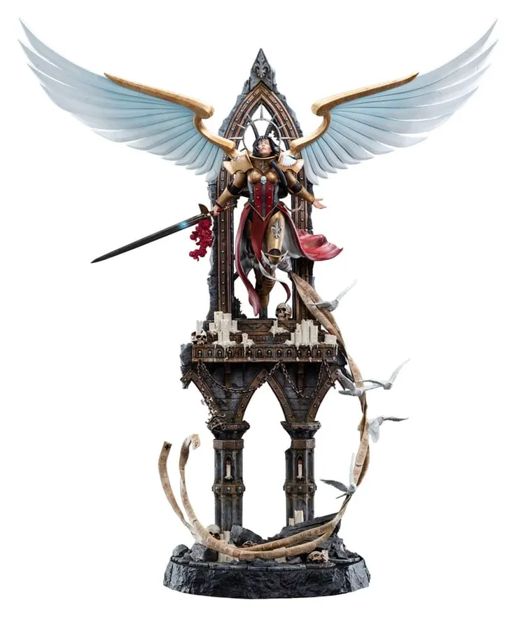 Warhammer 40,000 staty 1/6 Celestine the Living Saint Limited Edition 96 cm