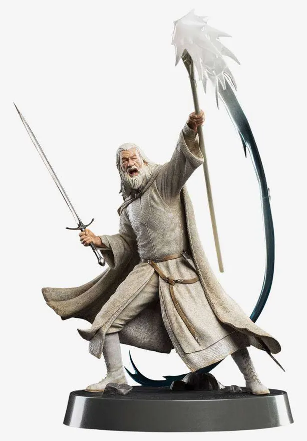 The Lord of the Rings Figures of Fandom PVC-statyn Gandalf the White 23 cm
