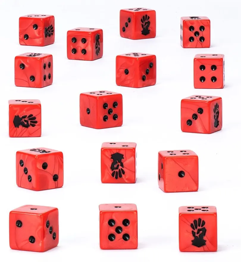 Red Corsairs Dice