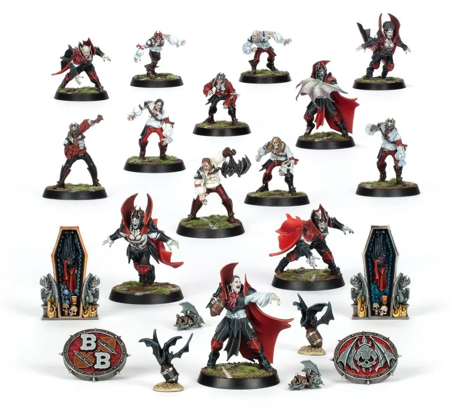 Blood Bowl Vampire Team Drakfang Thirsters