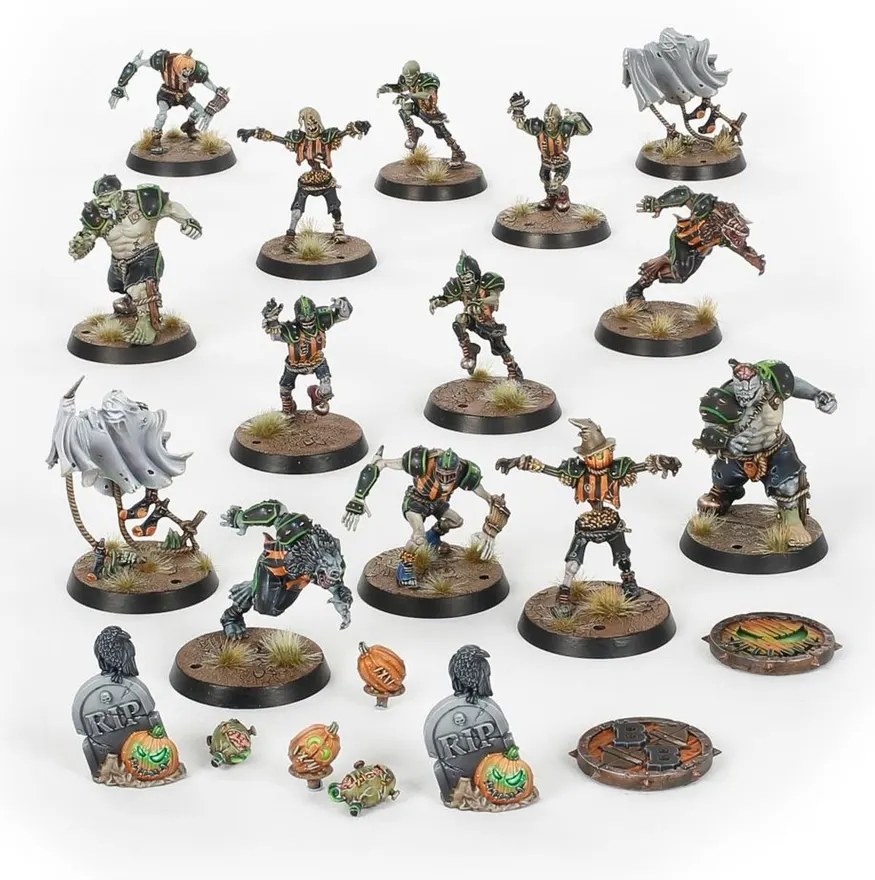 Blood Bowl Team Necromantic Horror - The Wolfenburg Crypt-stealers
