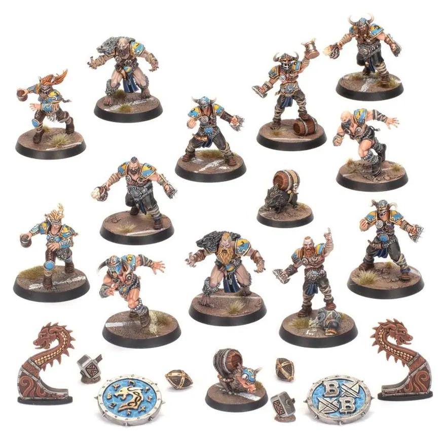 Blood Bowl Norse Team Norsca Rampagers