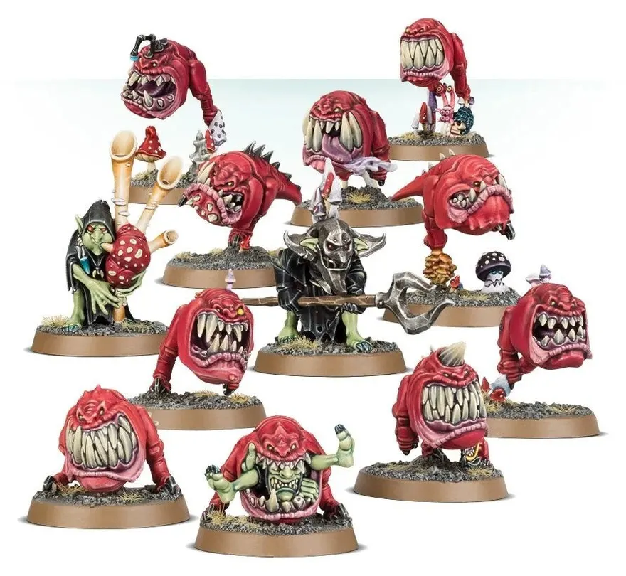 GLOOMSPITE GITZ SQUIG HERD WARHAMMER AGE OF SIGMAR