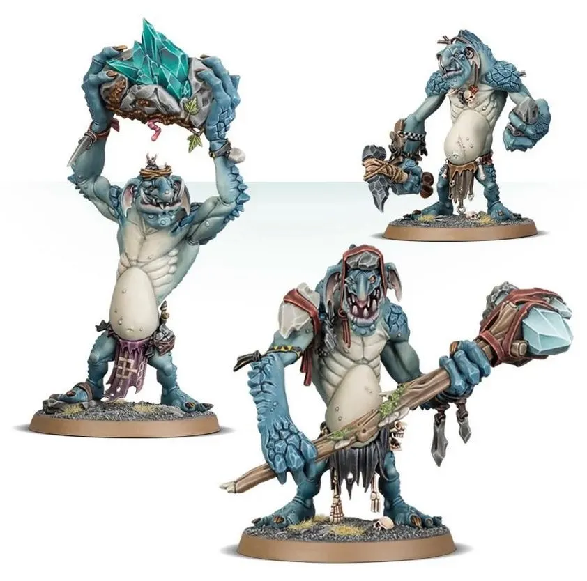 Warhammer Age of Sigmar - Gloomspite Gitz Rockgut Troggoths