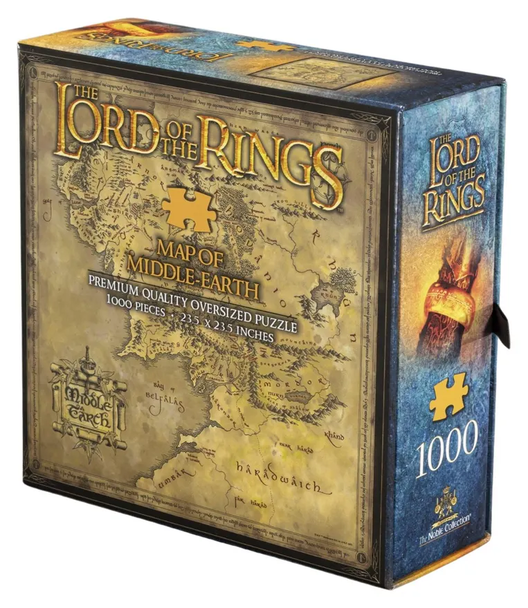 Lord Of The Rings Middle Earth Jigsaw Puzzle (1000 pcs.)