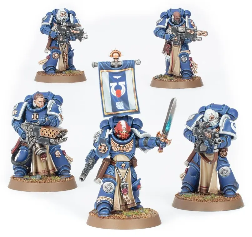 Warhammer 40K Space Marines - Sternguard Veteran Squad