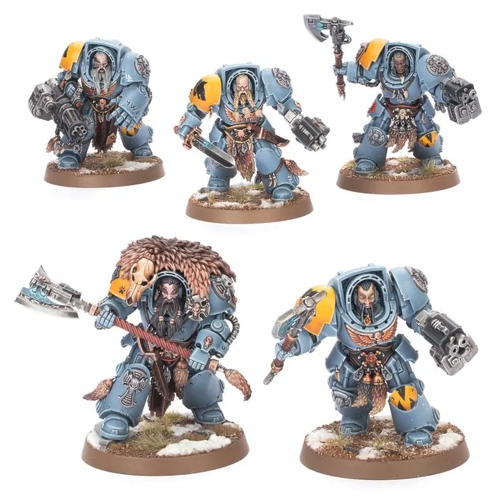 40K Space Wolves Wolf Guard Terminators