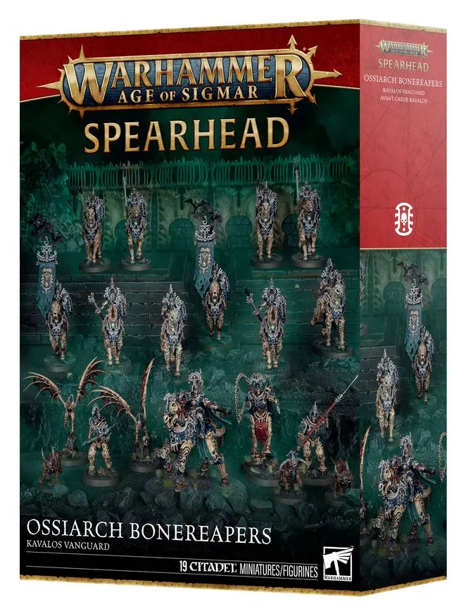 Warhammer Age of Sigmar - Spearhead: Ossiarch Bonereapers - Kavalos Vanguard