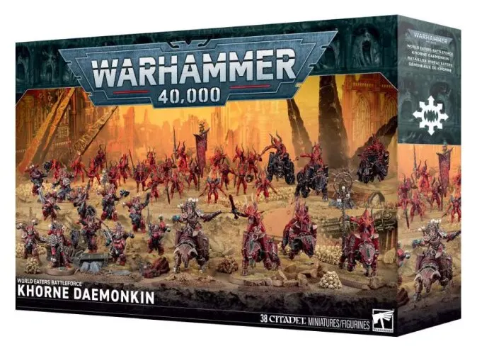 W40k WORLD EATERS / STREITMACHT: DÄMONENSIPPE DES KHORNE