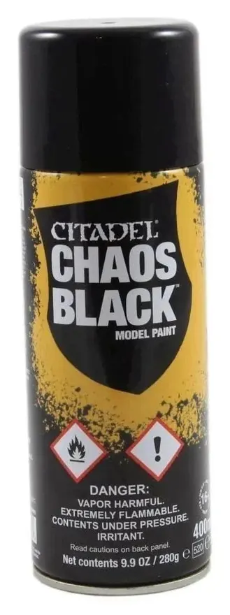 Citadel - Chaos Black Spray Paint (Uk/Row)