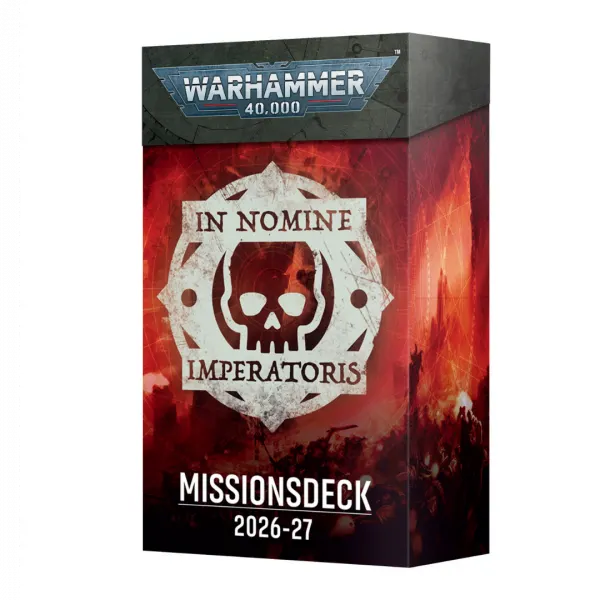 Warhammer 40.000: In Nomine Imperatoris 2026-27: Missionsdeck (Deutsch)