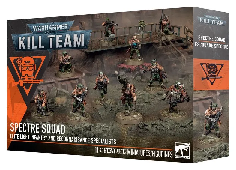 Warhammer 40,000: Killteam Spectre Squad. Elite Light Infantry and Reconnaissance Specialists