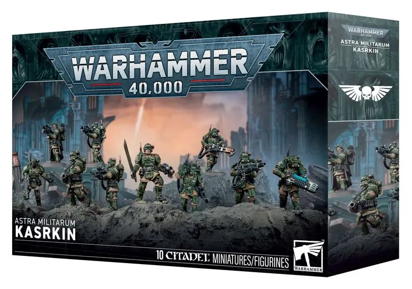 Warhammer 40.0000. Astra Militarum: Kasrkin