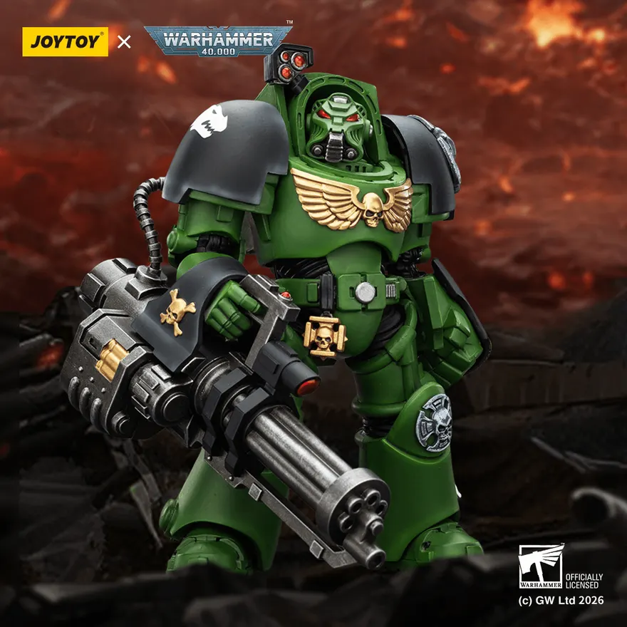 Joytoy: Salamanders - Terminator 3 with Power Fist and Assault Cannon