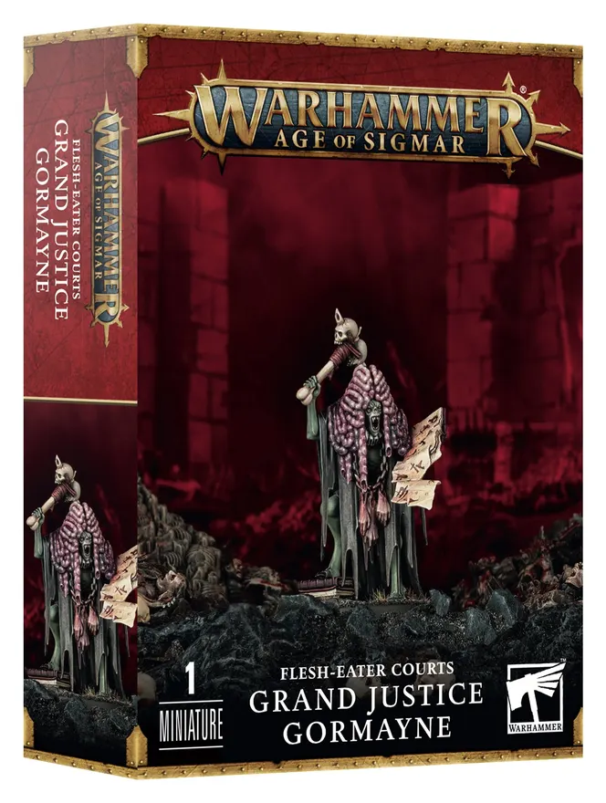 Warhammer Age of Sigmar: Flesh-eater Counts - Grand Justice Gormayne