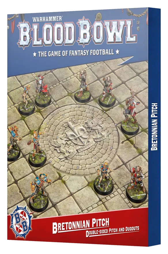 Blood Bowl: Bretonnian Team Pitch & Dugout