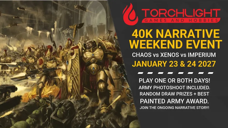 Narrative Weekend Event [Jan 23-24, 2027]