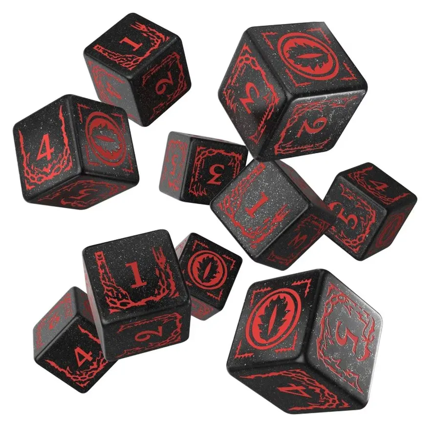 The Lord of the Rings: Mordor 10x D6 Dice Set