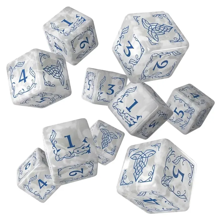 The Lord of the Rings: Rivendell 10x D6 Dice Set - Stone