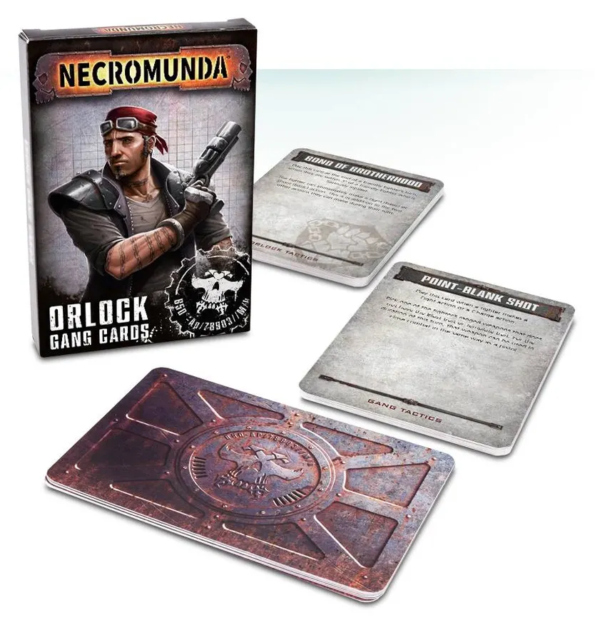 Necromunda: Orlock Gang Tactics Cards