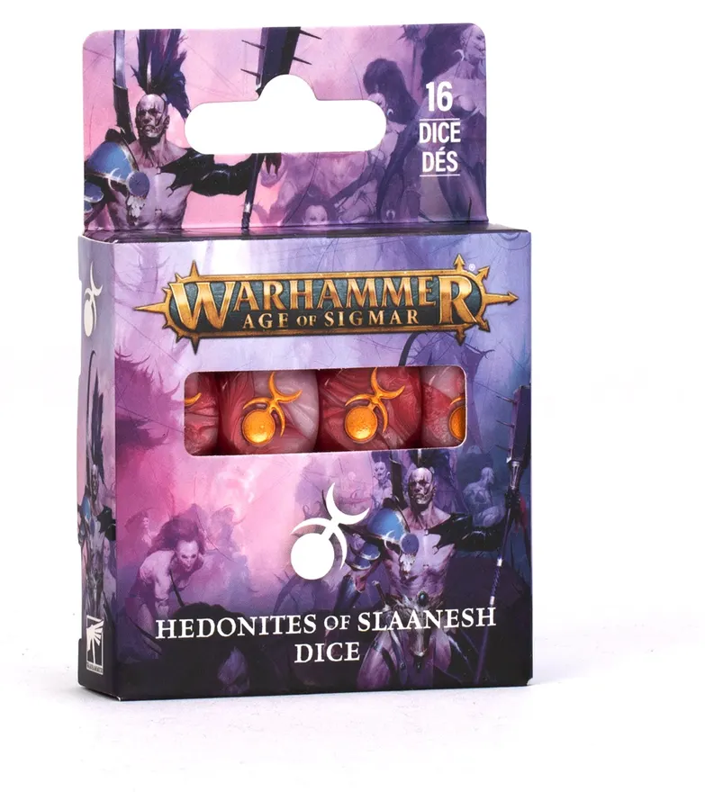 Warhammer Age of Sigmar: Hedonites of Slaanesh Dice