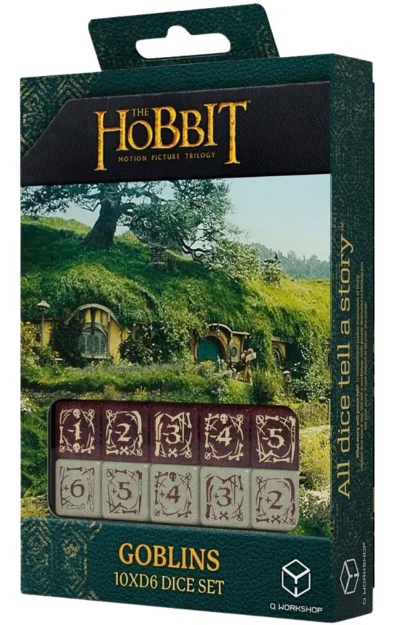 The Lord of the Rings : Goblins 10xD6 Dice Set