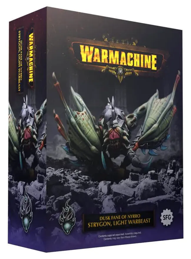 Warmachine: Dusk Fane of Nyrro - Strygon, Light Warbeast