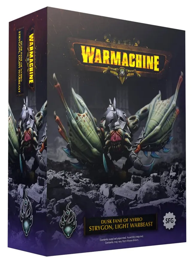 Warmachine: Dusk Fane of Nyrro - Strygon, Light Warbeast