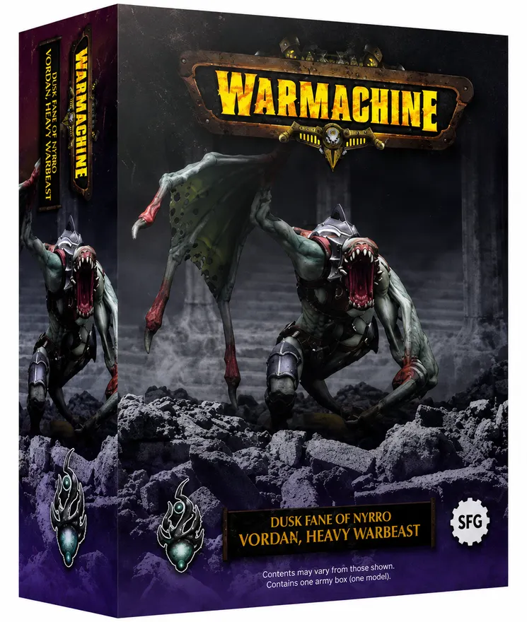 Warmachine: Dusk Fane of Nyrro - Vordak, Heavy Warbeast